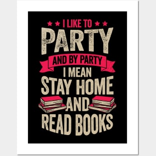 Funny Bookworm Book Reading Lover Gift Posters and Art